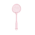 Kreativer rosa Badmintonschläger Schlüsselanhänger für DIY Schmuck und Sport Souvenir - Hellrosa