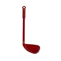 Creative red golf club style keychain charm with non-slip handle and hanging hole - Red