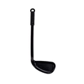Mini golf club pendant in black finish with anti-slip handle and hanging hole design - Black