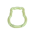 Porte-clés ours vert clair dégradé avec fermoir à ressort et finition nacrée brillante - Pikkabala / Miroitant Vert Fruit