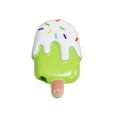 Groene acryl ijslolly kraal met hagelslag voor DIY sieraden en mobiele telefoonkettingen - Gelakt IJsje - Fruitgroen