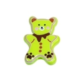 Cartooneske neon groene beer acryl kraal voor DIY sieraden en sleutelhangers maken - Beer / Fruitgroen