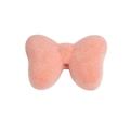 Fiocco floccato rosa cipria per catene cellulari fai-da-te con morbida trama vellutata - Fiocco / Rosa Arancio