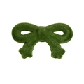 Pendentif nœud en velours vert foncé pour porte-clés DIY et création de bijoux - Nœud / Vert Foncé