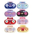 Set de ocho cuentas de acrílico con forma de radio retro para bisutería DIY - Accesorio de Radio Inflable / Color Aleatorio