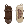 Cartoon acrylic skateboard pendant set in beige and brown for DIY accessories - Skateboard / Light Coffee