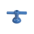 Colgante de libélula de acrílico azul vibrante para joyas y llaveros DIY - Azul Zafiro