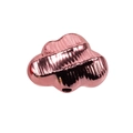 Perla nuvola rosa metallizzata con motivo a onde per gioielli fai-da-te e ciondoli - Nuvola - Rosa Fucsia (Perline Increspate)