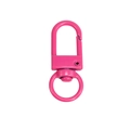Mousqueton pivotant rose pour la création de bijoux faits main et porte-clés - Rose rouge