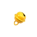 Campana de metal lacado amarillo para llaveros y accesorios de joyería DIY - L / Amarillo