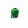 Colgante de cascabel de metal pintado en verde para llaveros y accesorios para mascotas - Verde Oscuro