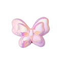 Iriderende roze acryl vlinderkraal accessoire met dubbellaags ontwerp voor DIY-sieraden - Massief Roze