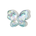 Irriserende vlinderkralen van acryl met aurora-afwerking voor DIY-sieraden maken - Transparant blauw