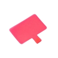 Support universel fuchsia en forme de T pour cordon de téléphone portable - Rose Rouge