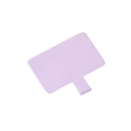 Universal purple plastic phone tether tab connector for crossbody lanyard attachment - Light Purple