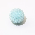 Iridescent light blue bubble bead with jelly texture for DIY jewelry and phone chain making - Light Blue