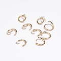 Anellini aperti dorati per creazione gioielli fai da te e componenti di collane - 1,2x8 / Oro KC (Anello Aperto)