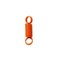 Fibbia ad anello a molla in lega arancione brillante per accessori portachiavi DIY - Primavera / Arancione
