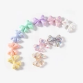 Colorful iridescent bow charms in macaron colors for DIY jewelry and phone chains - Bow Tie / Random Color