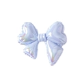 3D iriserende paarse strikkraal met parelglans afwerking voor DIY sieraden maken - vlinderdas / Massief Blauw