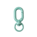 Mint green matte alloy spring buckle lobster clasp for DIY keychain accessories - Emerald