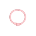 Anneau de reliure en métal rose avec finition peinte pour loisirs créatifs et DIY - 25mm / Rose
