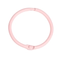 Anneau en métal rose avec finition laquée mate pour bijoux DIY et artisanat - 44mm / Rose Clair