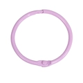 Anneau de reliure en métal violet lavande avec charnière pour carnet à feuilles - 44mm / Mauve Clair