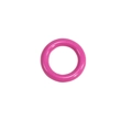 Magenta Silikon-O-Ring für DIY-Schmuck und dekoratives Zubehör für Handyketten - Geschlossener Ring (1.7*9mm) / Fuchsia