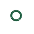 Dunkelgrüner O-Ring Dichtungsring aus Gummi für DIY Schmuck und Schlüsselanhänger Zubehör - Geschlossener Ring (1.7*9mm) / Dunkelgrün