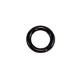 Guarnizione O-ring in gomma nera per accessori gioielli fai-da-te e catene per telefoni - Anello Chiuso (1.7*9mm) / Nero