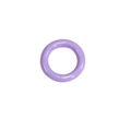 Anello in silicone viola per gioielli fai-da-te e accessori per catene da telefono - Anello Chiuso (1.7*9mm) / Viola chiaro