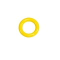 Anello in plastica giallo brillante per portachiavi DIY e accessori per gioielli - Anello Chiuso (1.7*9mm) / Giallo