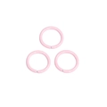 Pink 10mm painted iron jump rings for DIY jewelry making and handmade accessories - 1.2*6mm / Light Pink