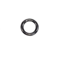 Anello chiuso in metallo grigio canna di fucile per gioielli DIY e portachiavi - Anello Chiuso (1.7*9mm) / Canna di Fucile
