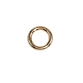 Anello chiuso tondo in metallo dorato lucido per accessori fai da te gioielli - Anello Chiuso (1.7*9mm) / oro kc