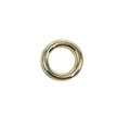 Anello metallico dorato lucido per accessori di gioielli fai-da-te e portachiavi creativi - Anello Chiuso (1.7*9mm) / Oro rosa