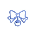 Lavender butterfly-shaped metal lobster clasp for DIY keychain crafts with swivel ring - Taro Purple