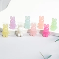 Mix van kleurrijke acryl konijnenkralen in snoepkleuren voor DIY-sieraden maken - Konijn - Willekeurige Jelly Kleur