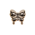 Golden plated acrylic butterfly bead for DIY handmade mobile chains and jewelry - Agile Straight Hole Butterfly / Metallic KC Gold