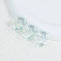 Three translucent light cyan acrylic bear beads for DIY jewelry and bracelet making - Bear - Clear Emerald