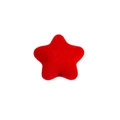 Étoile floquée rouge pour porte-clés et lanière de téléphone, accessoire DIY - Étoile / Rouge