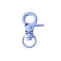 Lavender purple swivel lobster clasp for keychains and DIY crafts with durable metal finish - Taro Purple