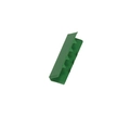 Grüne 25mm 30mm lackierte Metall-Bandklemmen mit Zähnen für DIY-Gürtel-Accessoires - Dunkelgrün