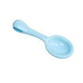 Light blue plastic cartoon spoon pendant for DIY keychains and accessory decorations - Spoon-Blue