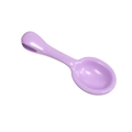 DIY colorful cartoon spoon pendant in lavender purple finish for keychain and accessory - Spoon-Purple