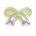 Lichtgele matte iriserende strikkraal met parelmoerglans voor DIY-sieradenaccessoires - Jelly-kleuren / Groen