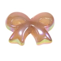 Matte acryl strikkraal met iriserende glans voor DIY-sieraden en sleutelhangers - Jelly-kleuren / Donkere Koffie