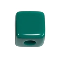 Donkergroene acryl kubuskraal met gladde afwerking voor DIY-sieraden maken - Blank Vierkant / Medium-Donkergroen