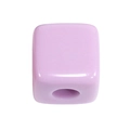 Lavendel acryl vierkante kraal met gat voor DIY sieraden en armbanden maken - Blank Vierkant / Medium - Paars